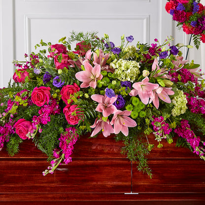 Radiant Tribute Casket Spray –  Platte Floral, Colorado Springs CO