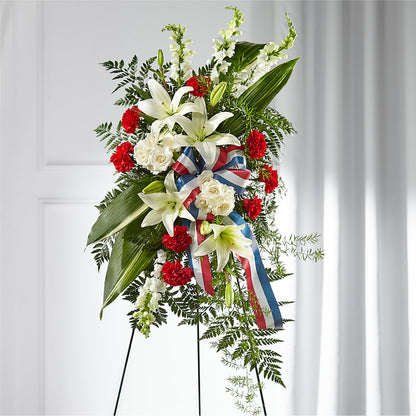 Stars of Life Standing Spray –  Platte Floral, Colorado Springs CO
