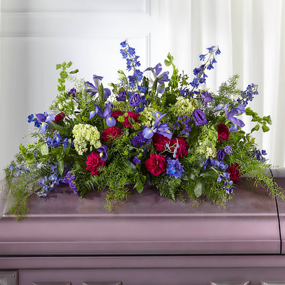 Always Treasured Casket Spray –  Platte Floral, Colorado Springs CO