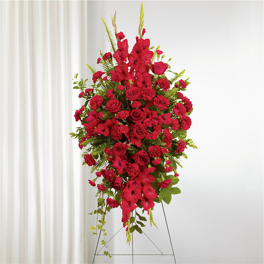 From the Heart Standing Spray –  Platte Floral, Colorado Springs CO