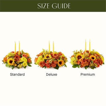 Autumn Harmony Centerpiece –  Platte Floral, Colorado Springs CO