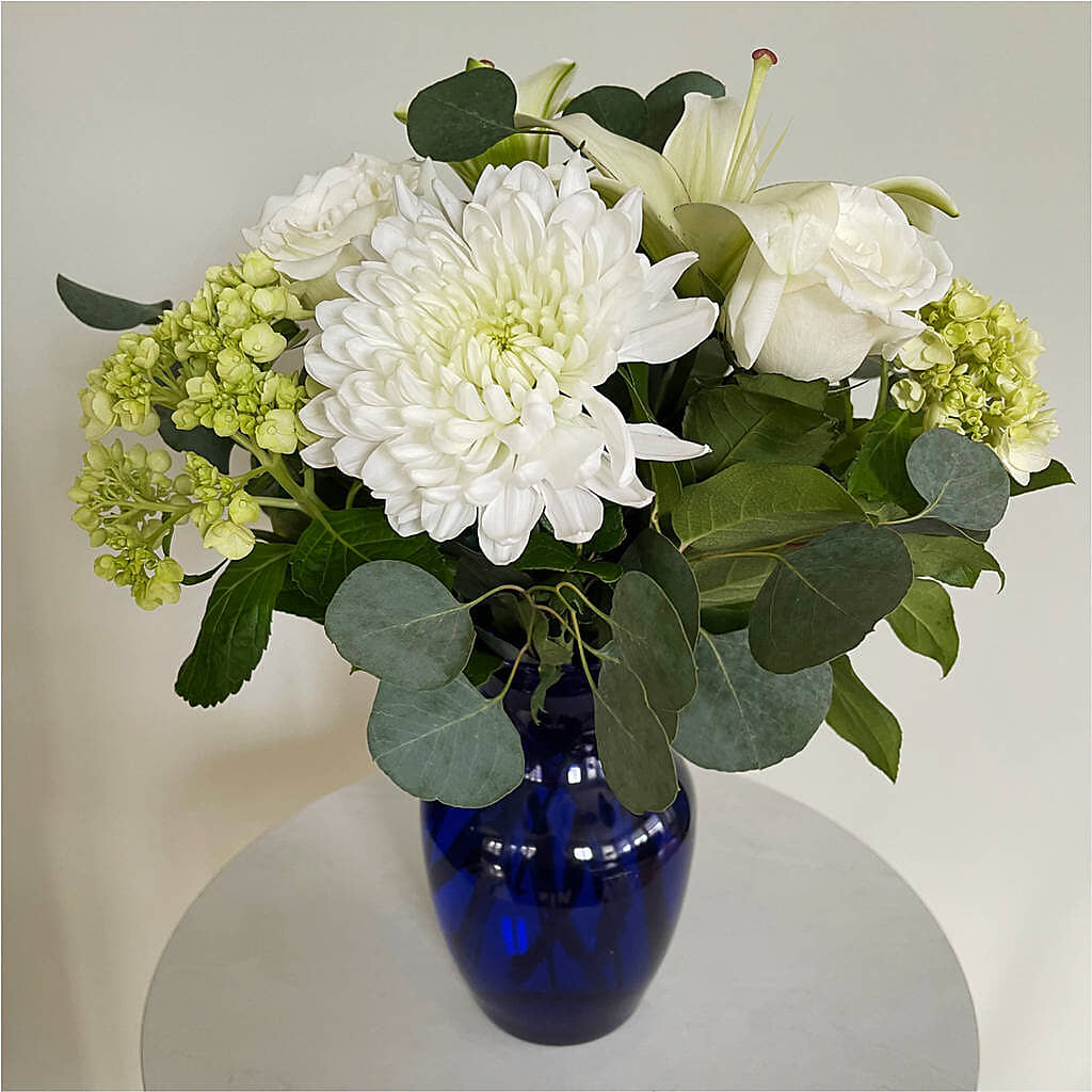 Snowy Dreams Bouquet –  Platte Floral, Colorado Springs CO