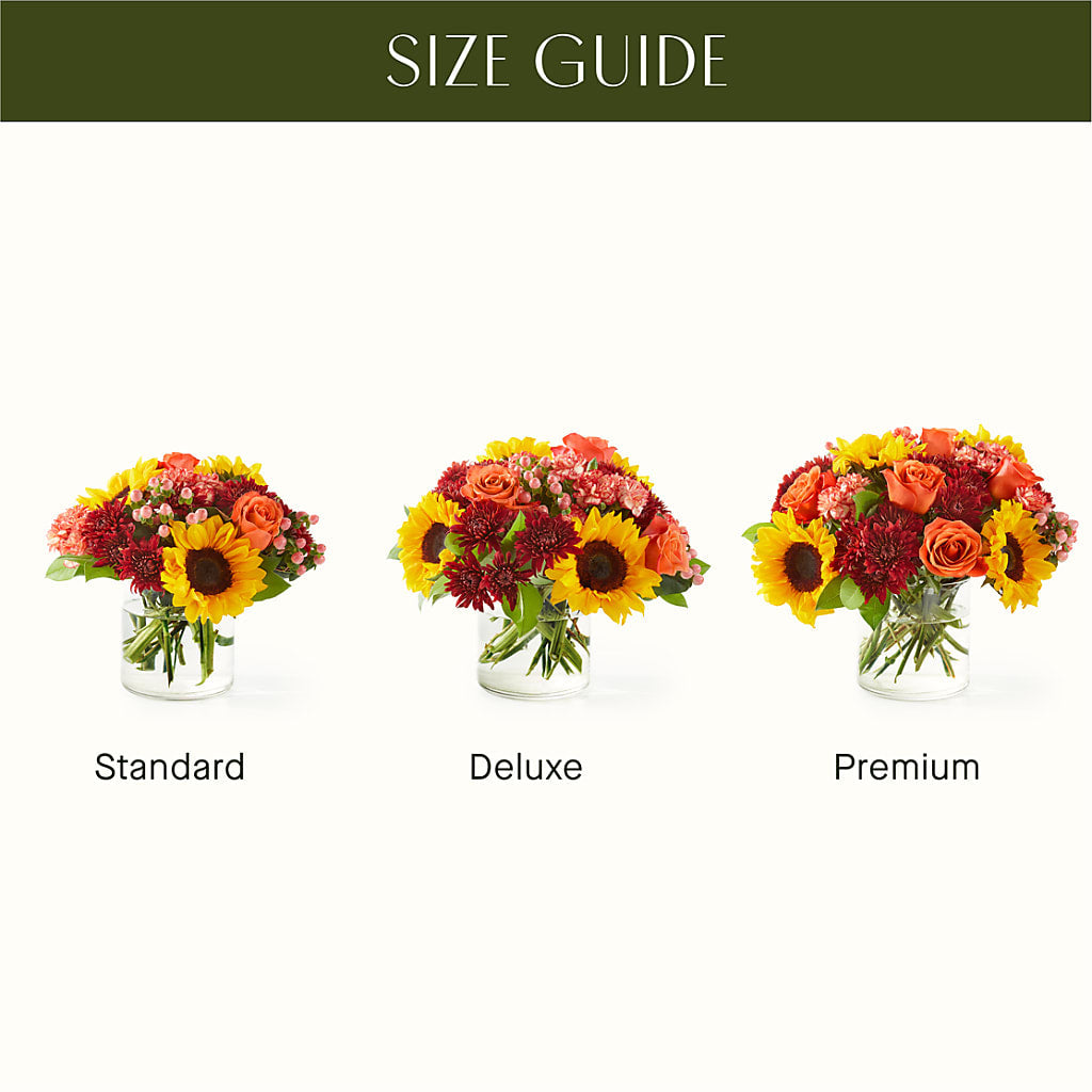 September Sunset Bouquet –  Platte Floral, Colorado Springs CO