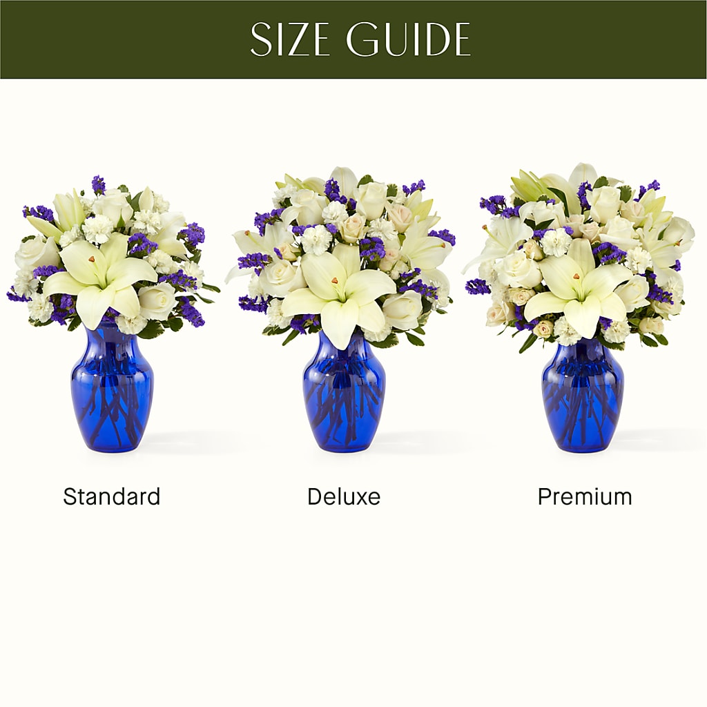 Sapphire Rush Bouquet –  Platte Floral, Colorado Springs CO