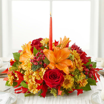 Autumn's Embrace Centerpiece –  Platte Floral, Colorado Springs CO