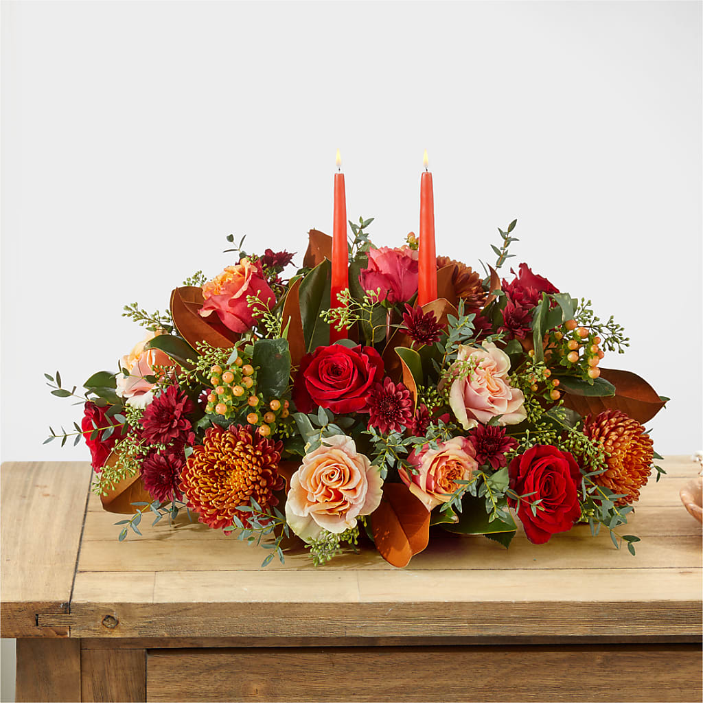 Gather Near Centerpiece –  Platte Floral, Colorado Springs CO