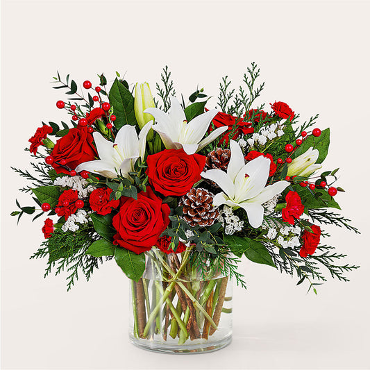 Best in Snow Bouquet –  Platte Floral, Colorado Springs CO