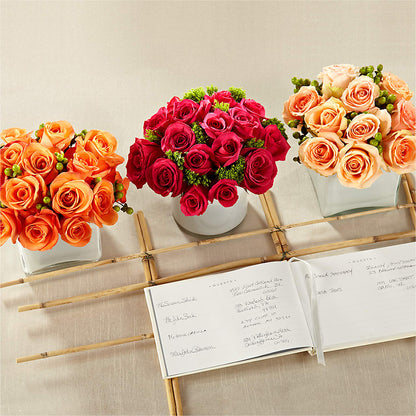 Dawn Rose Centerpiece –  Platte Floral, Colorado Springs CO
